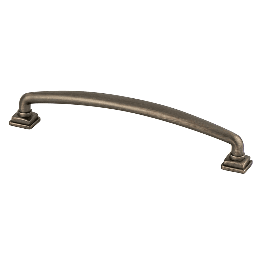 Berenson Hardware Tailored Traditional Handle Pull in Verona Bronze, 160mm size