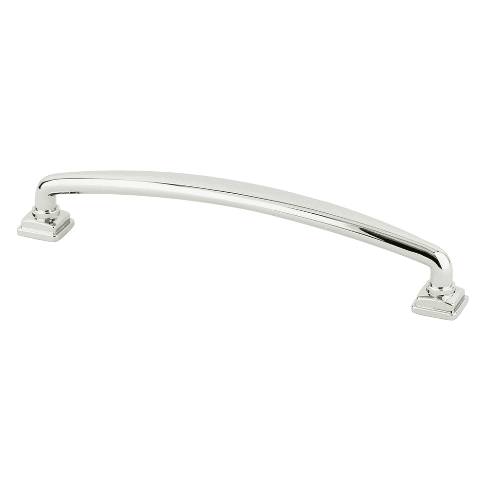 160mm Smooth Handle Pull with Square Base for Traditional Kitchens