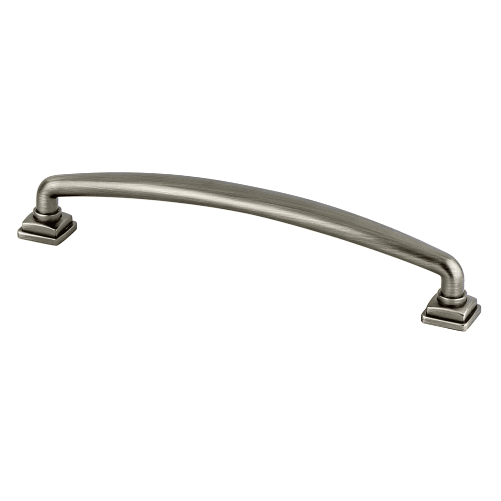 Berenson Hardware Tailored Traditional Handle Pull Vintage Nickel 160mm cabinet hardware