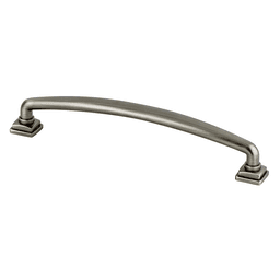 Berenson Hardware Tailored Traditional Handle Pull Vintage Nickel 160mm cabinet hardware