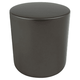 31/32&quot; Mini Large Round Knob, Charcoal Gray Main - Image