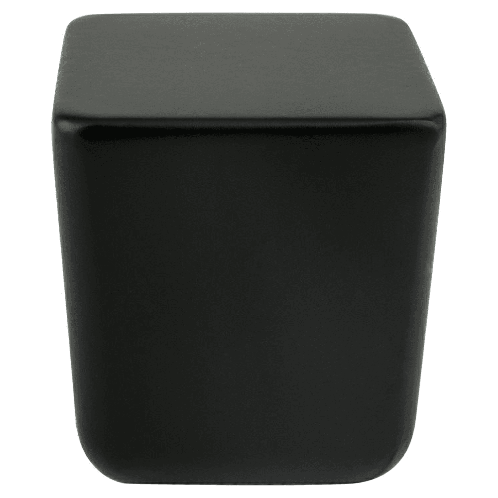 31/32&quot; Mini Large Square Knob, Brushed Nickel Alt 1 - Image