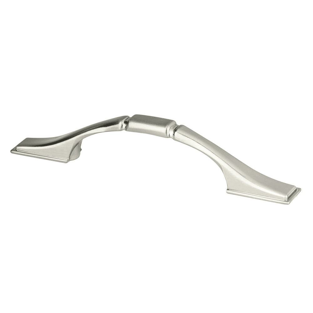Berenson Hardware 3" Advantage Plus-1 Rounded End Pull, Brushed Nickel cabinet hardware