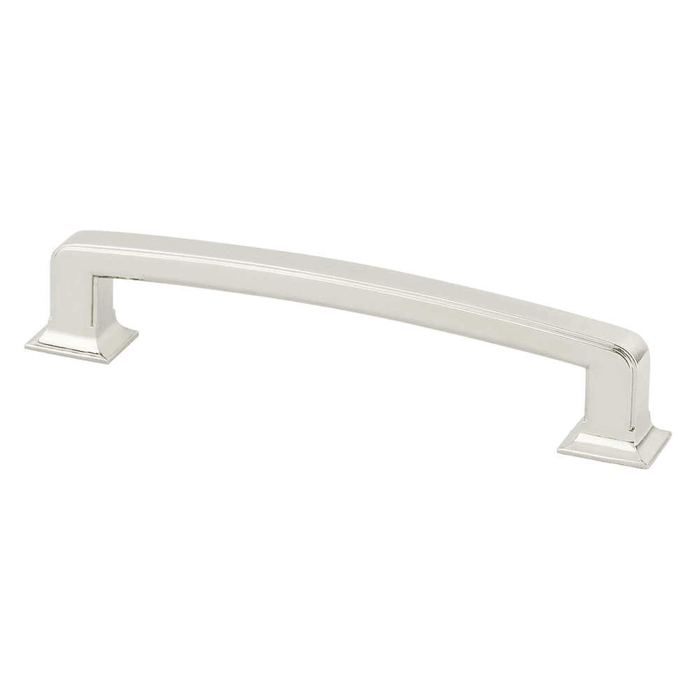160mm Designers Group-10 Hearthstone Pull in Polished Nickel finish