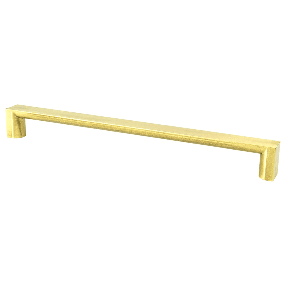 256mm Elevate Handle Pull in Satin Gold from Berenson Hardware