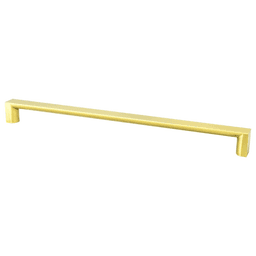 Berenson Hardware 320mm Elevate handle pull in Satin Gold finish