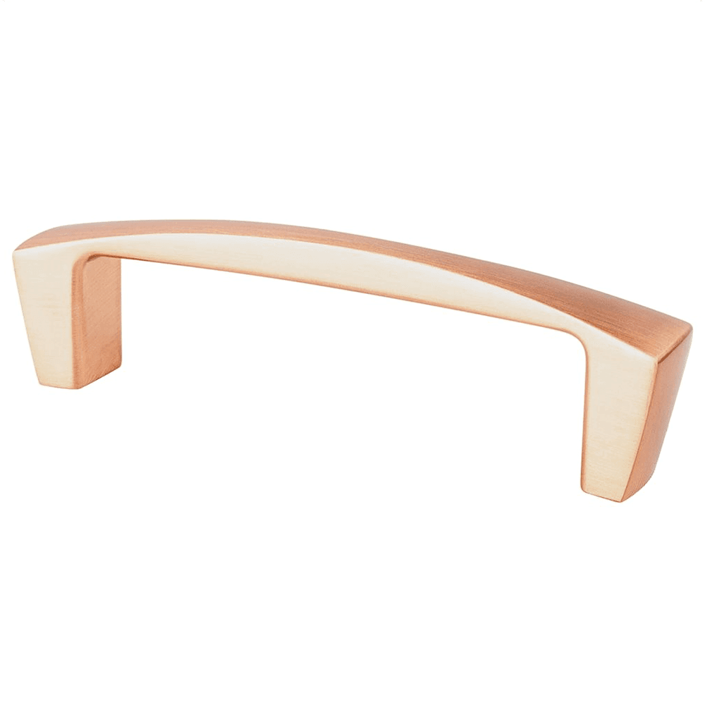 Berenson Hardware 96mm Aspire Handle Pull, Brushed Copper, 4-1/8" Length image 1