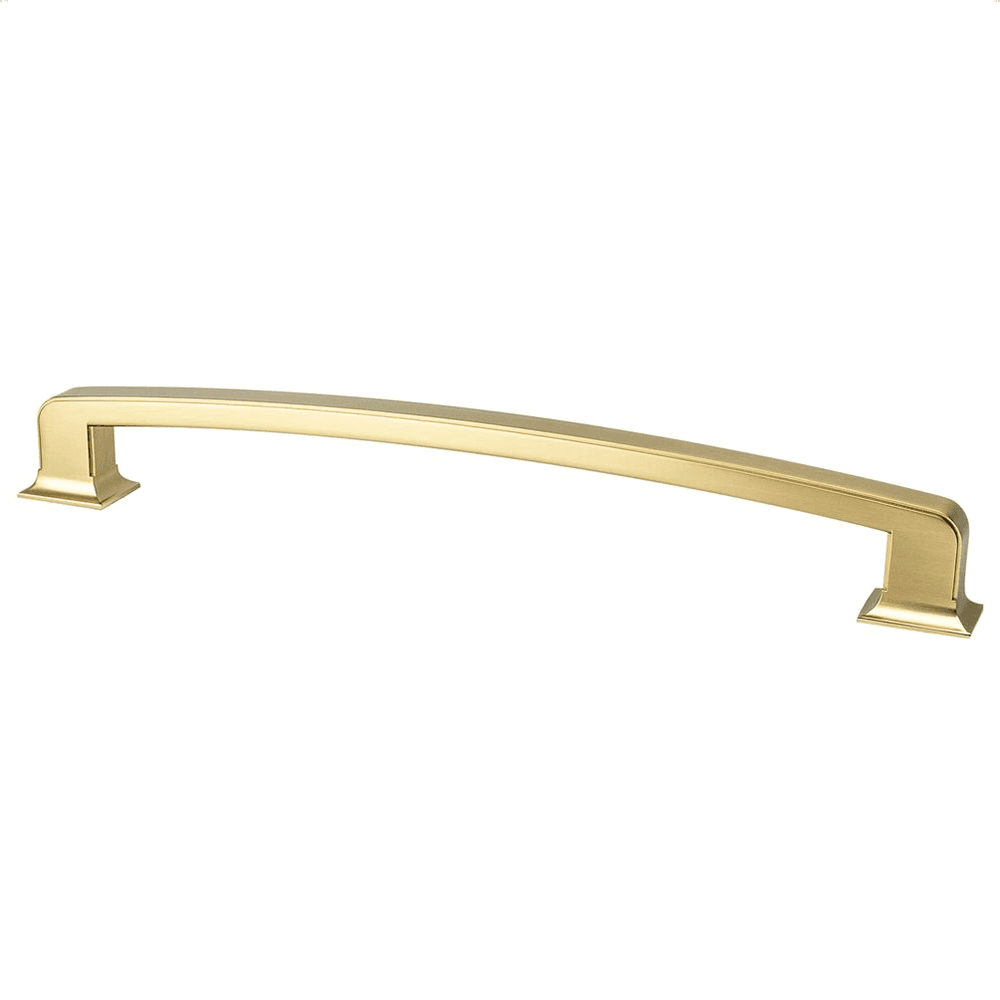 12" Hearthstone Appliance Pull, Modern Brushed Gold - Berenson Hardware