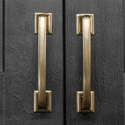 Hearthstone Appliance Pull in Matte Black by Berenson Hardware