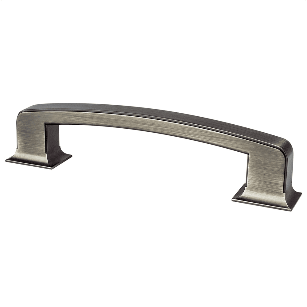 Berenson Hardware's Hearthstone Handle Pull - 7-3/8" Length, Vintage Nickel Finish