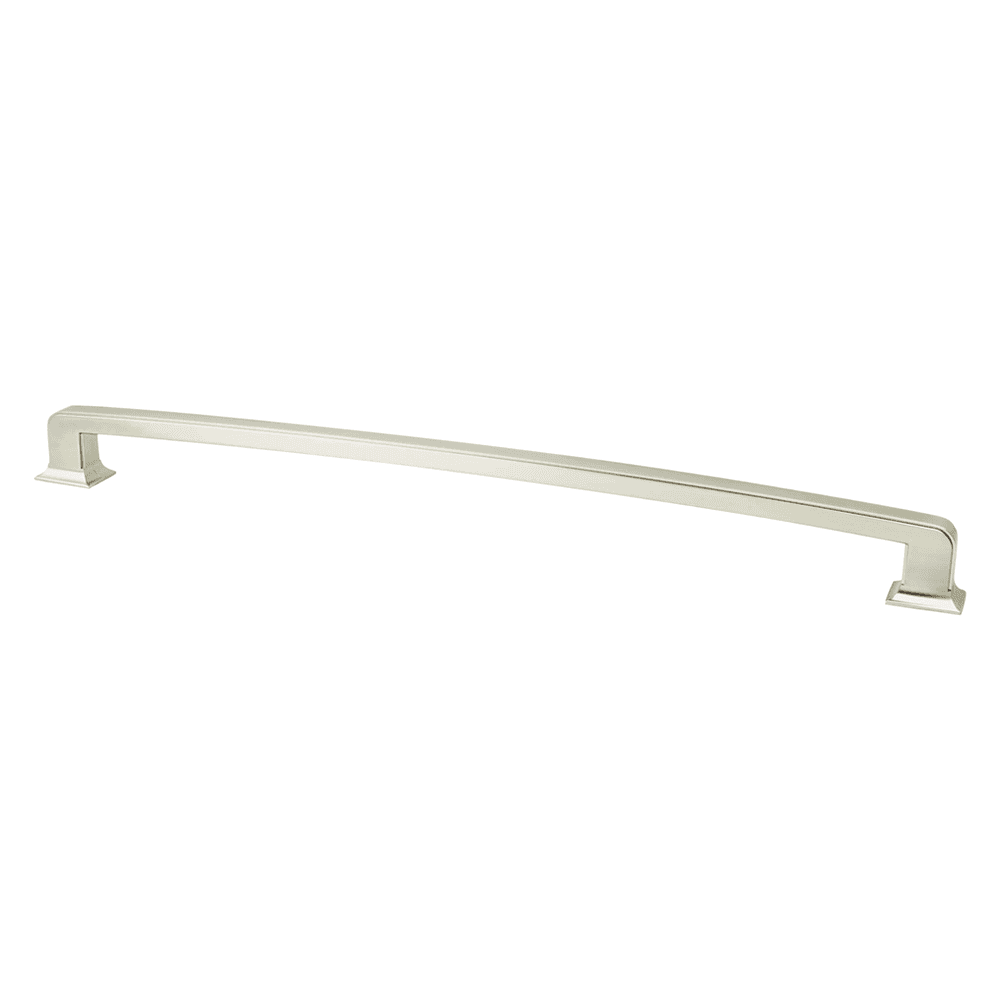 18" Hearthstone Appliance Pull, Brushed Nickel - Front View
