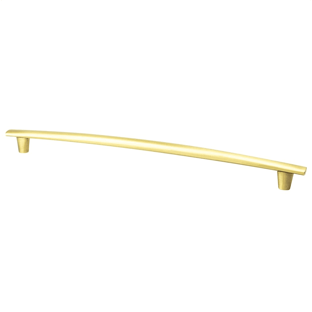 320mm Meadow Decorative Bar Pull in Satin Gold from Berenson Hardware
