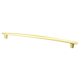 320mm Meadow Decorative Bar Pull in Satin Gold from Berenson Hardware