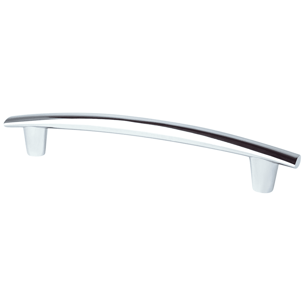 160mm Meadow Decorative Bar Pull, Polished Chrome by Berenson Hardware
