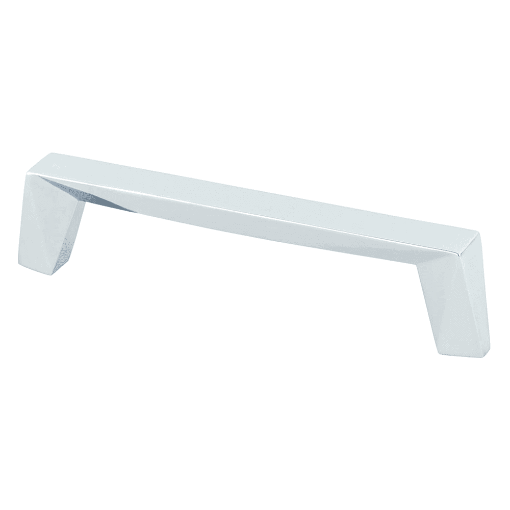 128mm Cabinet Handle Pull - Polished Chrome Finish - Berenson Hardware