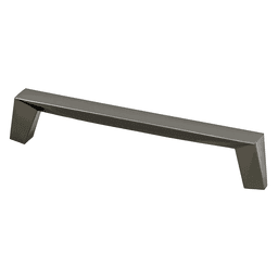 Berenson Hardware 160mm Decorative Bar Pull for Cabinets, Black Nickel