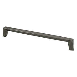 Berenson Hardware Decorative Bar Pull in Black Nickel Finish