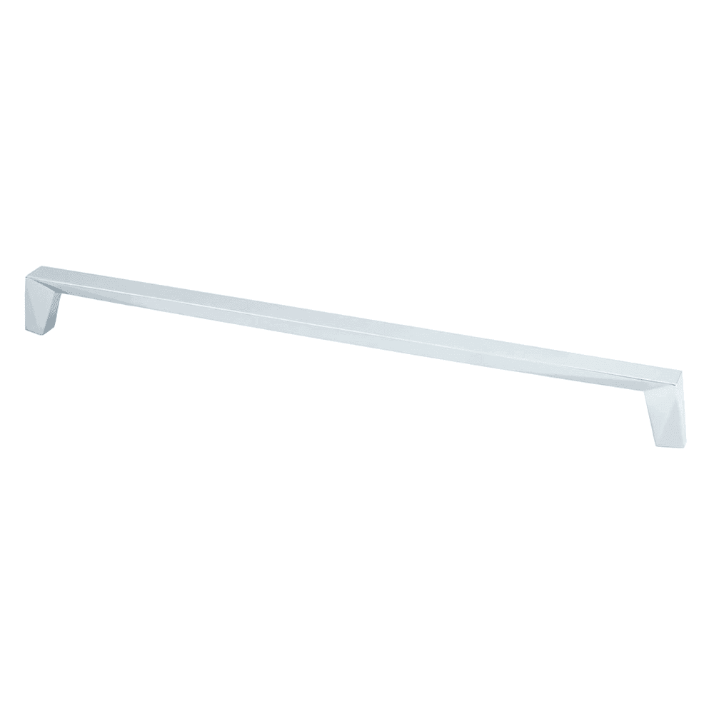 320mm Swagger Decorative Bar Pull in Polished Chrome by Berenson Hardware