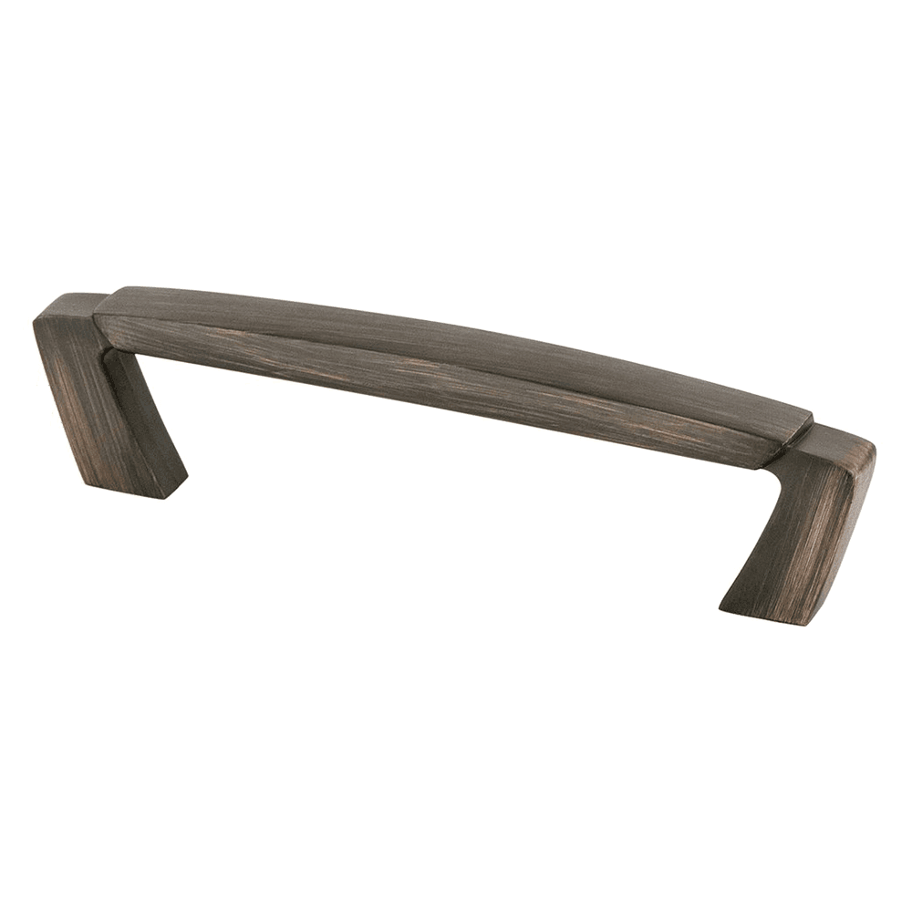 Berenson Hardware 96mm Vested Interest Handle Pull in Verona Bronze - Product Image 1