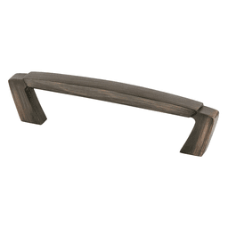 Berenson Hardware 96mm Vested Interest Handle Pull in Verona Bronze - Product Image 1