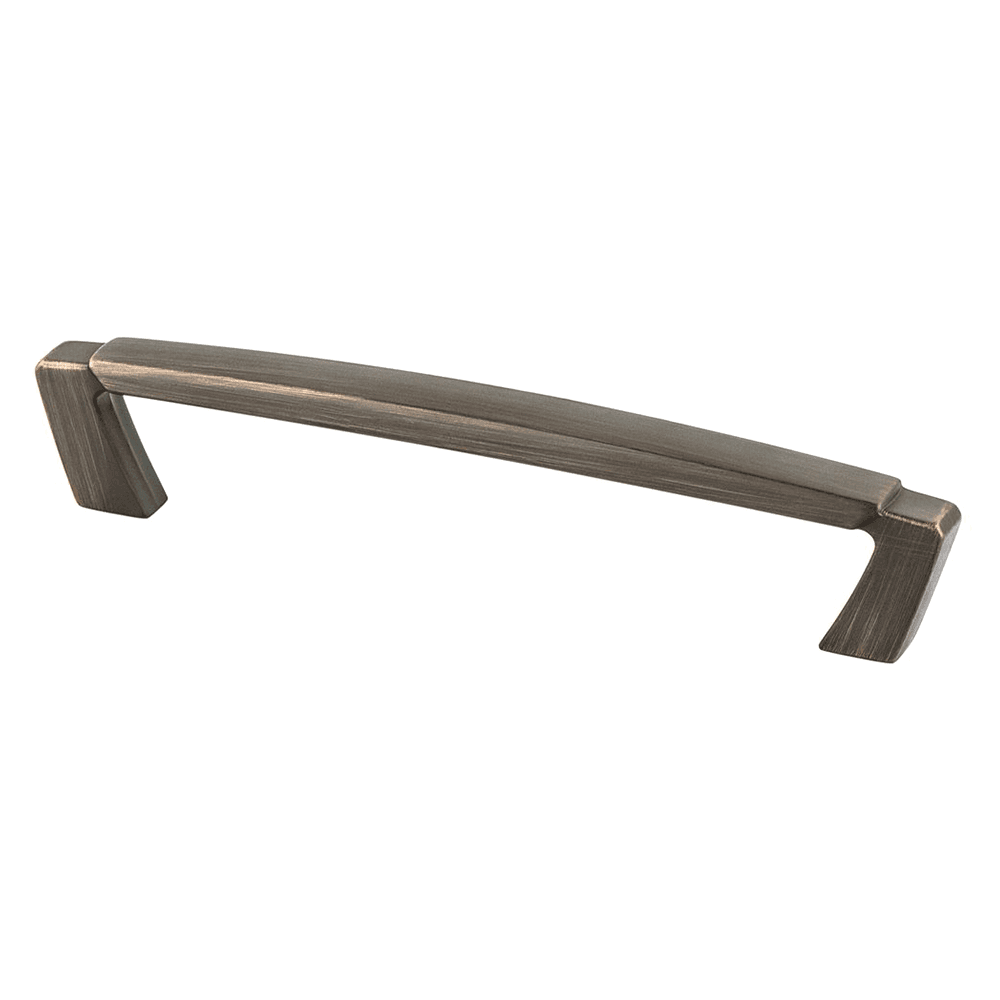 128mm Vested Interest Handle Pull in Verona Bronze finish by Berenson Hardware