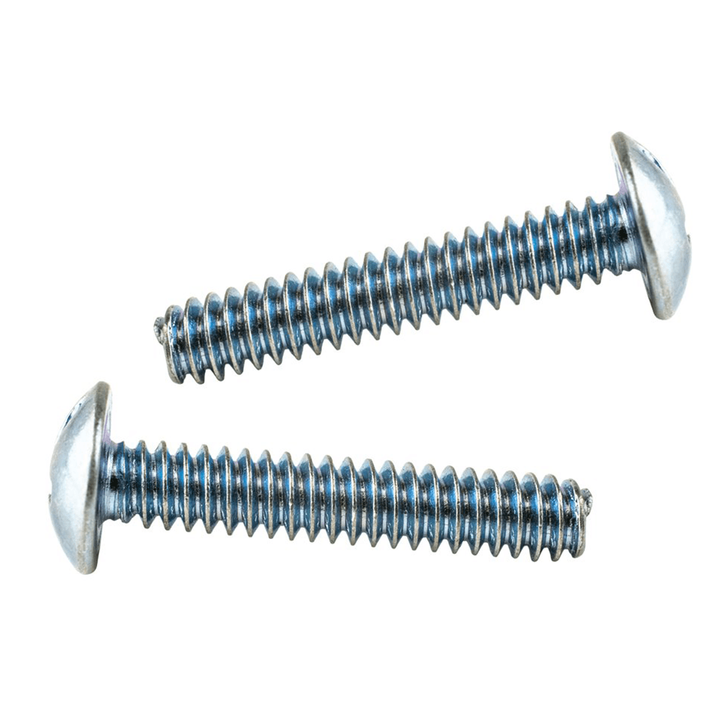 Brushed nickel Vested Interest Collection appliance pull with raised center handle from Berenson Hardware