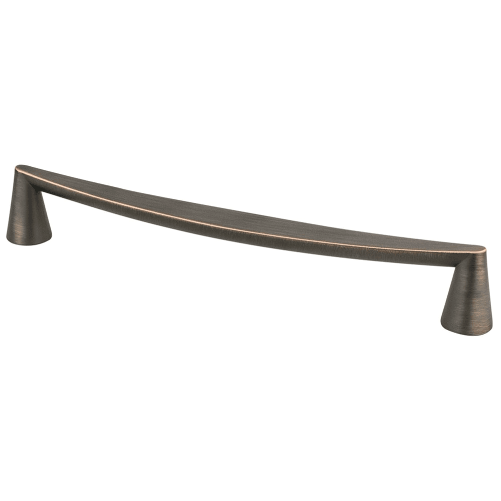 Berenson Hardware 224mm Domestic Bliss Handle Pull in Verona Bronze - Front View