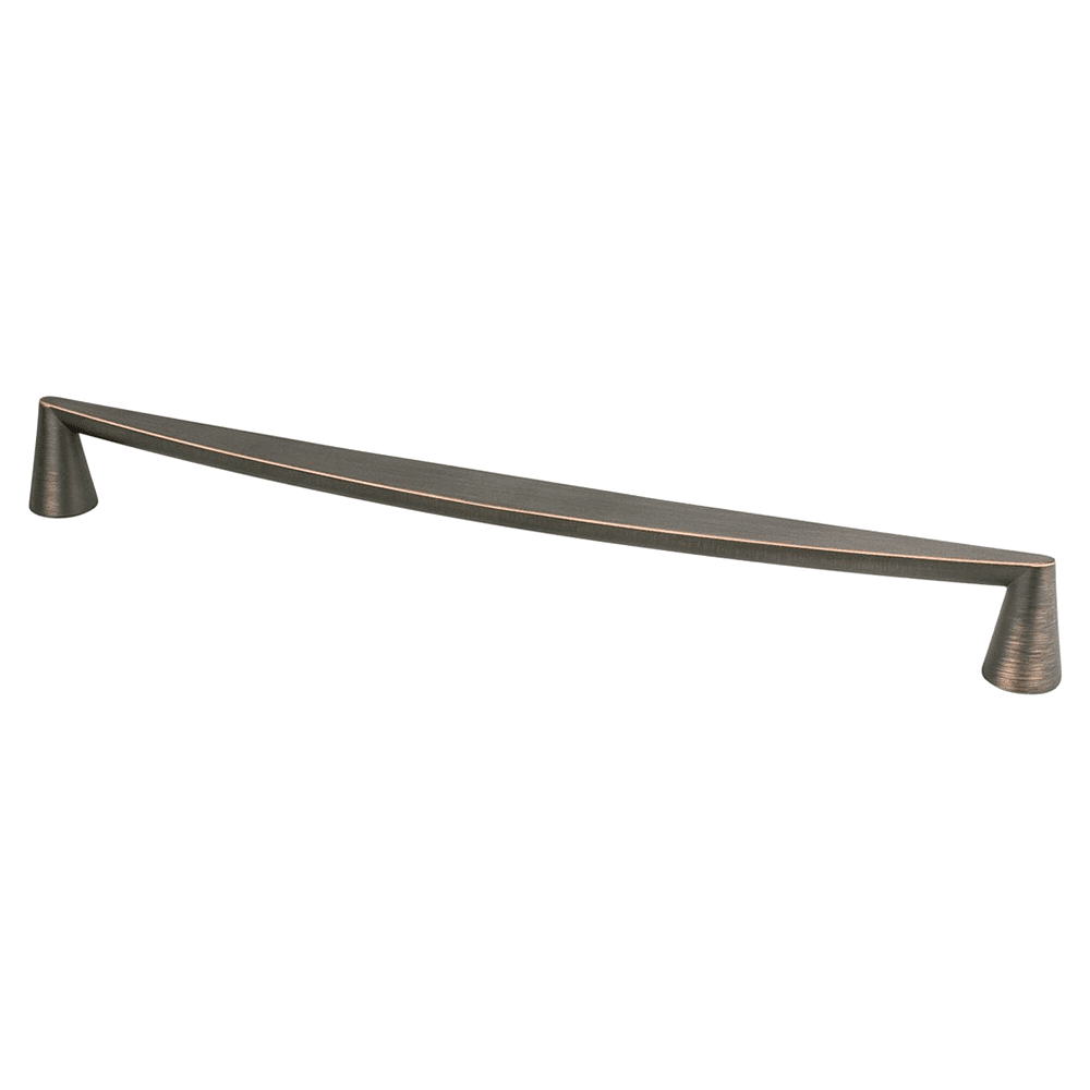 320mm Domestic Bliss Decorative Bar Pull in Verona Bronze by Berenson Hardware