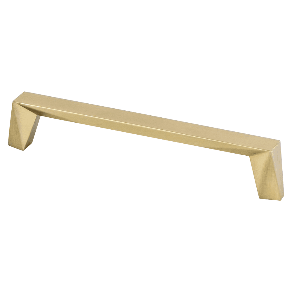 160mm Swagger Decorative Bar Pull in Modern Brushed Gold