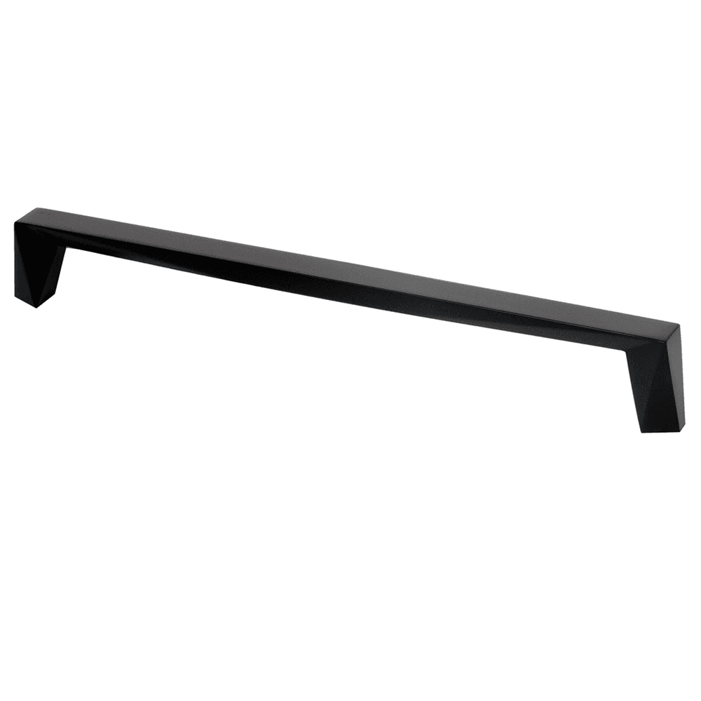 Berenson Hardware 224mm Swagger Decorative Bar Pull in Matte Black