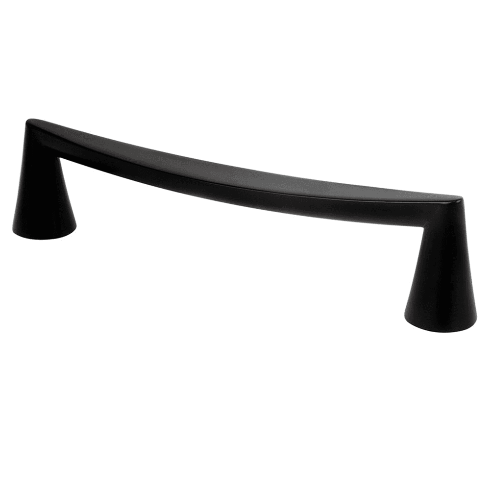 128mm Domestic Bliss Handle in Matte Black - Berenson Hardware