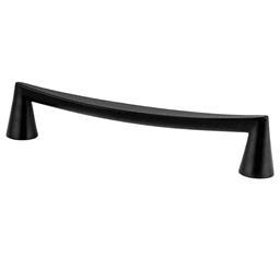 160mm Domestic Bliss Handle Pull in Matte Black from Berenson Hardware