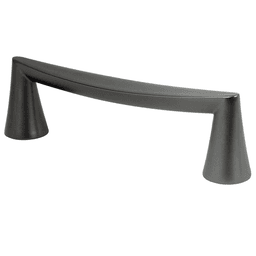 Contemporary Slate Cabinet Pull - 96mm Domestic Bliss - Berenson Hardware