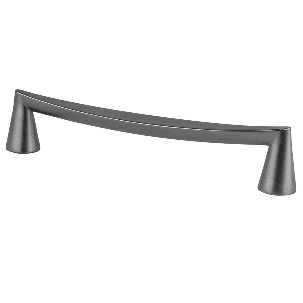 160mm Sleek Curved Cabinet Handle in Slate