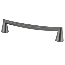 160mm Sleek Curved Cabinet Handle in Slate