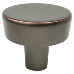 1-9/32" Brookridge Round Knob, Verona Bronze - Main Image