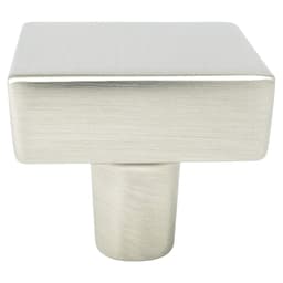 1-3/8" Brookridge Square Knob, Modern Brushed Gold - Alt Image 1