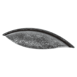 2-1/2" Euro Rustica Cup Pull in Rustic Iron by Berenson Hardware