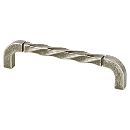 128mm Rhapsody Handle Pull in Weathered Nickel by Berenson Hardware