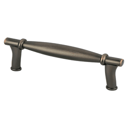 96mm Dierdra Handle Pull in Verona Bronze for Transitional Cabinet Hardware