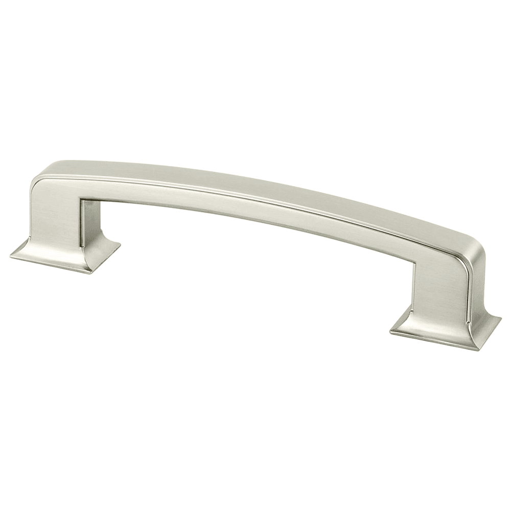 6 inch Hearthstone Handle Pull in Brushed Nickel by Berenson Hardware