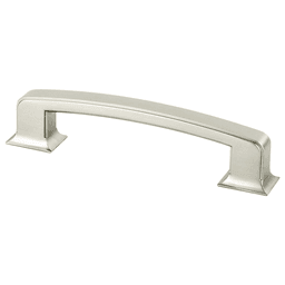 6 inch Hearthstone Handle Pull in Brushed Nickel by Berenson Hardware