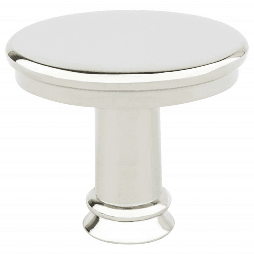 Classic Oval Knob in Polished Nickel Finish from Berenson Hardware