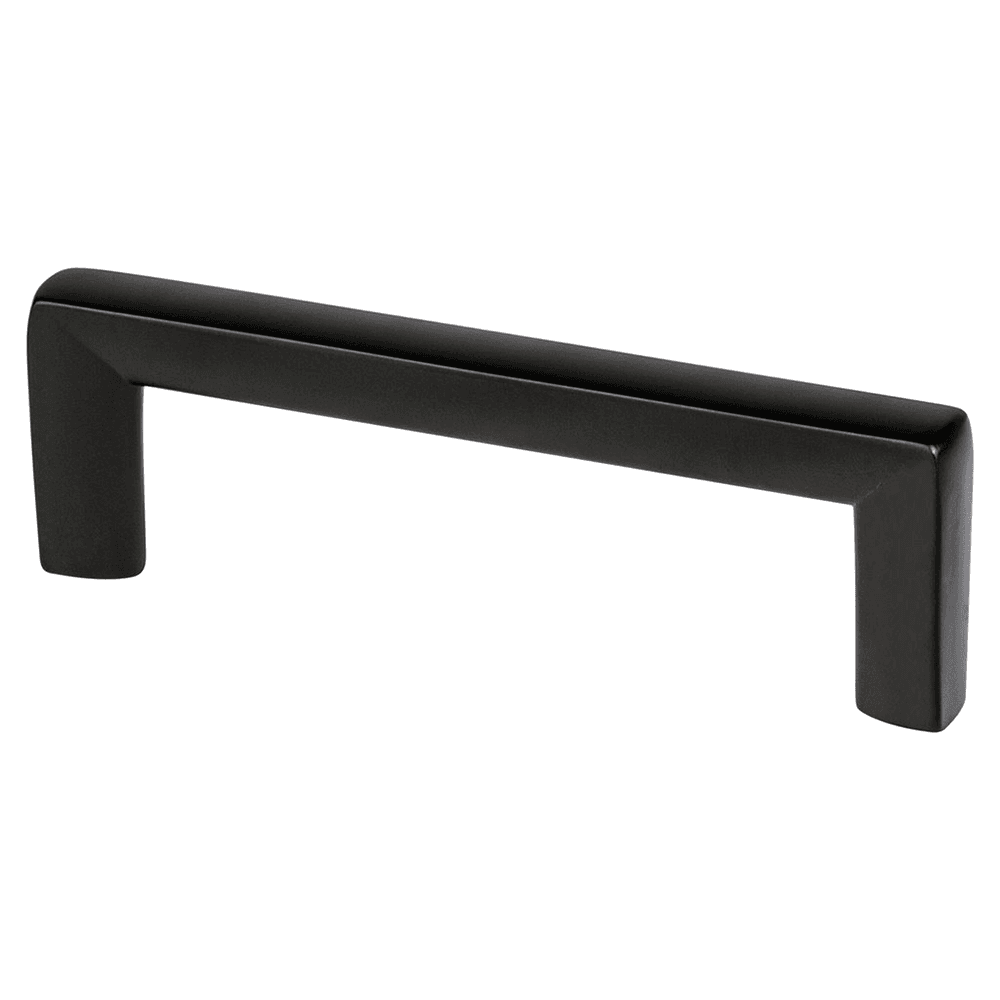 Berenson Hardware 96mm Metro Decorative Bar Pull, Matte Black - Image 1