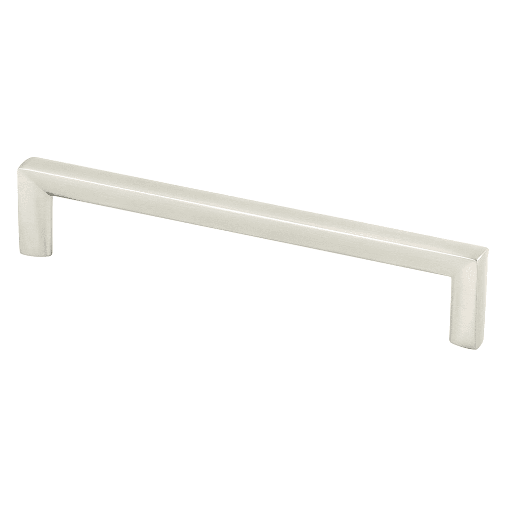 Berenson Hardware 160mm Metro Decorative Bar Pull in Matte Black on White Background