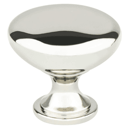 Polished Nickel 1-1/4" Designers'''' Group-10 Round Knob by Berenson Hardware - Image 2
