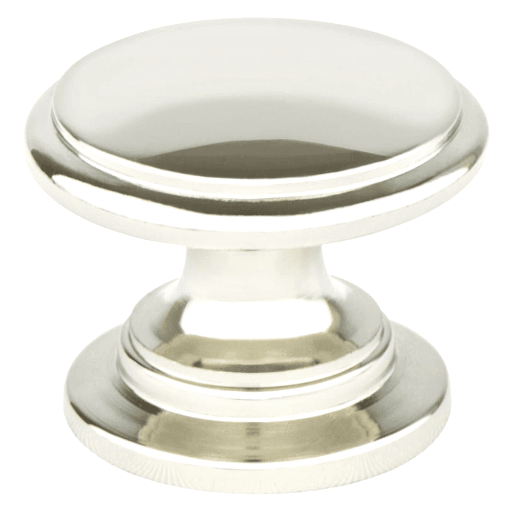 Berenson Hardware 1-1/4" Designers'''' Group-10 Round Knob in Polished Nickel - Image 1