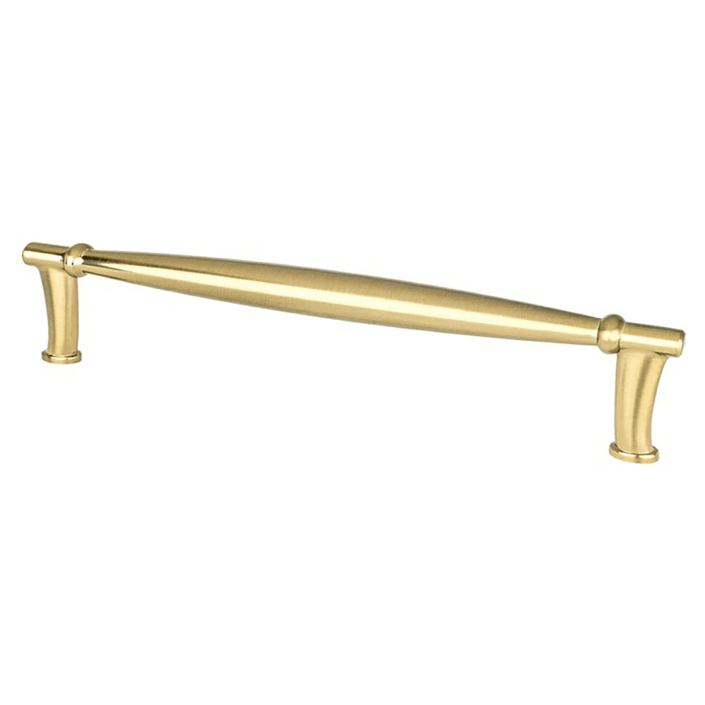 6-5/16&quot; Dierdra Handle Pull, Modern Brushed Gold Main - Image