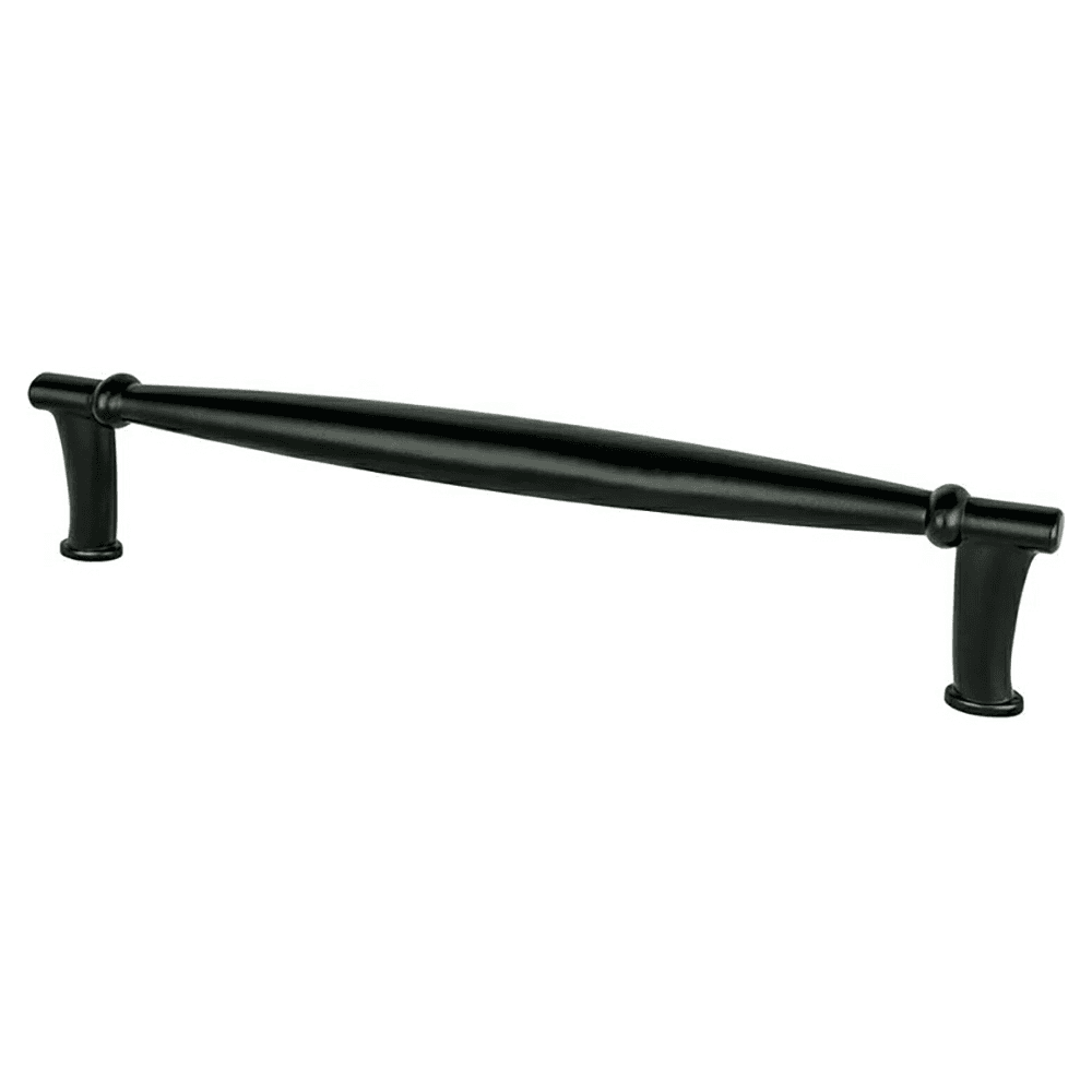 6-5/16&quot; Dierdra Handle Pull, Matte Black Main - Image