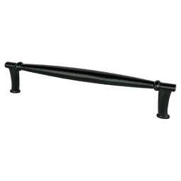 6-5/16&quot; Dierdra Handle Pull, Matte Black Main - Image